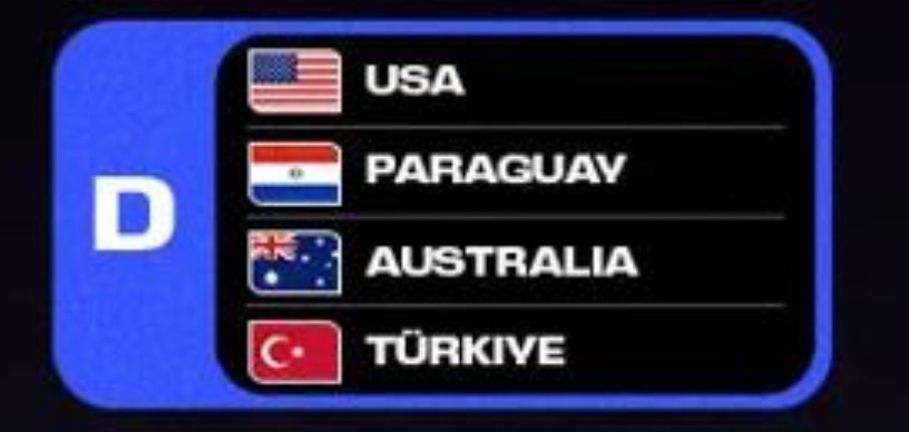 FIFA World Cup 2026 Group D Blank Meme Template