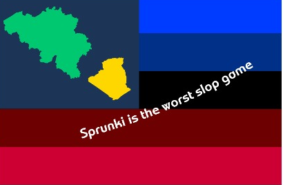 BARPRBSF ( BELGIUM ALGERIA ROBLOX POLYTORIA RED BLUE ANTISPRUNKI Blank Meme Template