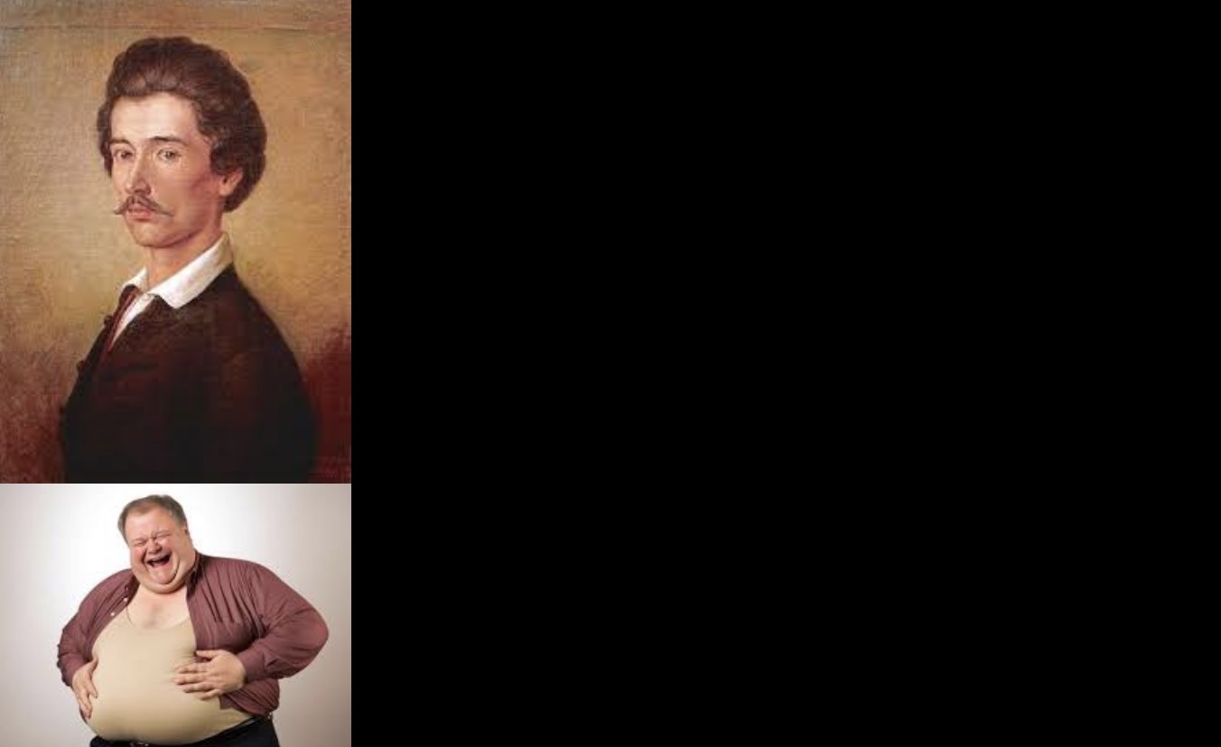 Fat vs Educated Blank Meme Template