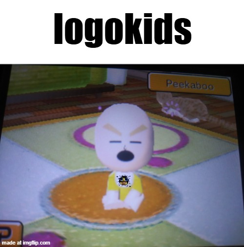 mii baby | logokids | image tagged in mii baby | made w/ Imgflip meme maker