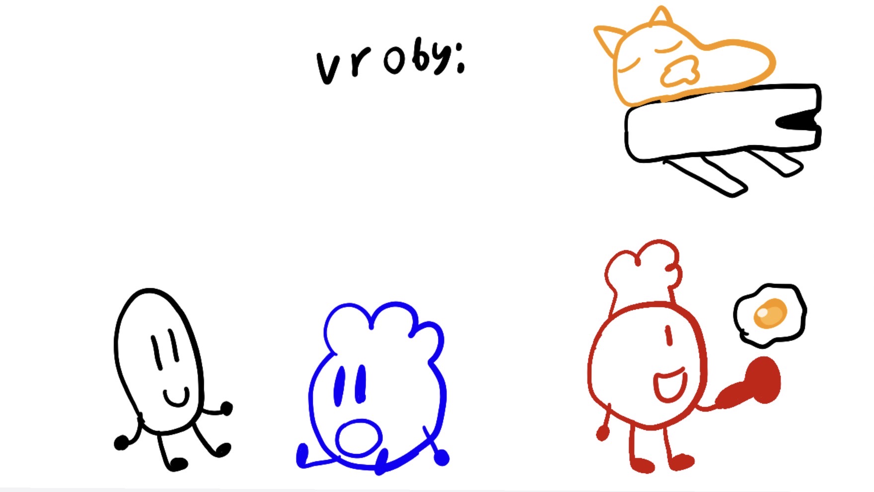 Vroby AvE template Blank Meme Template