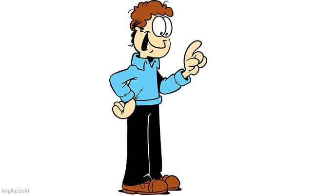 hes the goat ngl | image tagged in jon arbuckle garfield | made w/ Imgflip meme maker