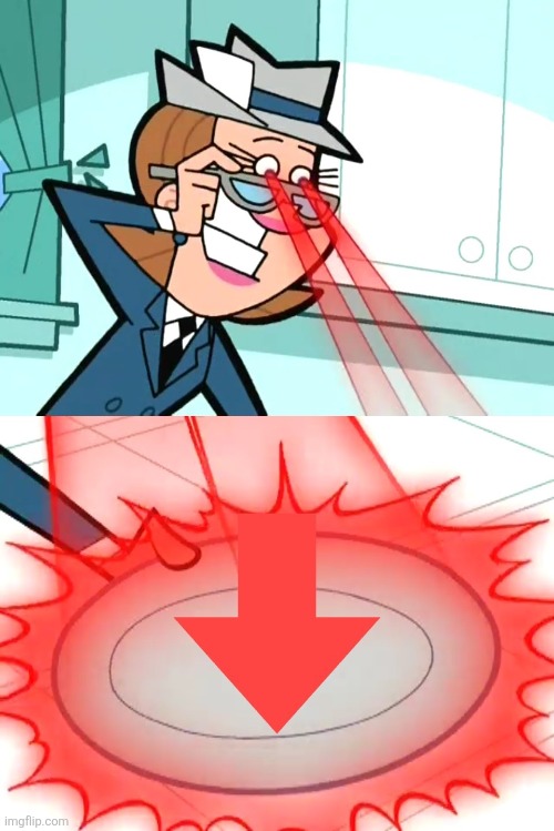 DOWNVOTE | image tagged in downvote ray,downvote,imgflip,memes,the fairly oddparents,reaction | made w/ Imgflip meme maker