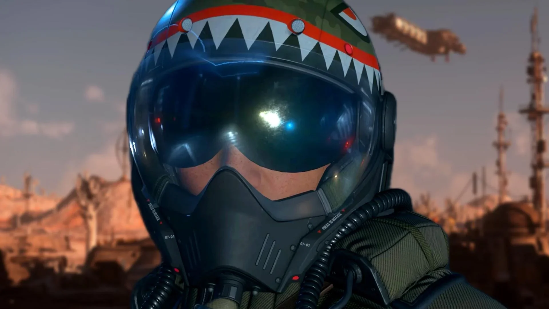 High Quality shark helmet Blank Meme Template