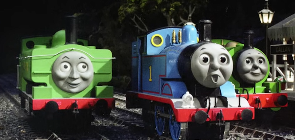 High Quality Thomas, Percy and Duck Blank Meme Template