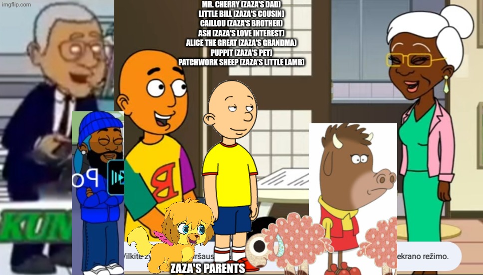 Zaza's parents Blank Meme Template