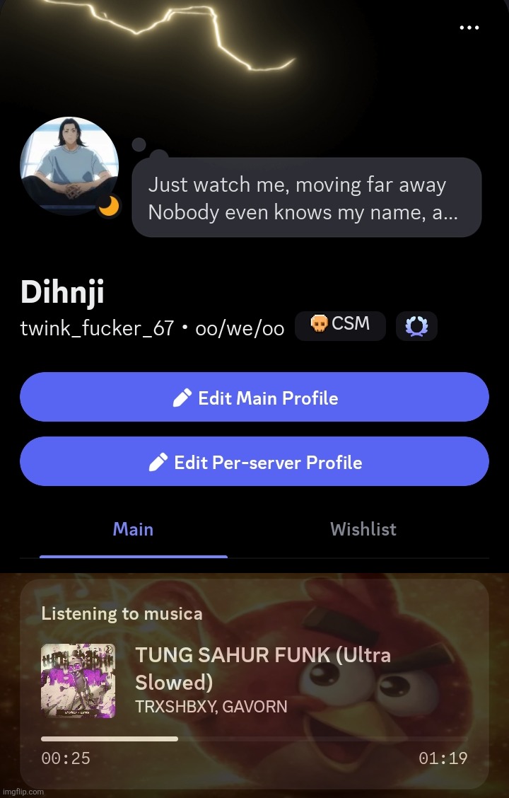 that's my id if you want also good night | made w/ Imgflip meme maker