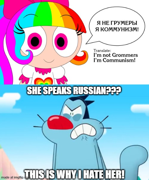 Hangman #3 | SHE SPEAKS RUSSIAN??? THIS IS WHY I HATE HER! | image tagged in son,tuff | made w/ Imgflip meme maker