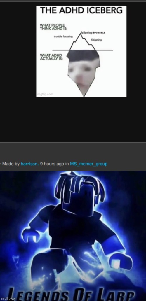 image tagged in legends of larp | made w/ Imgflip meme maker