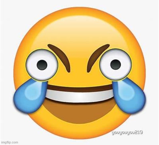 Cursed Laughing Emoji | image tagged in cursed laughing emoji | made w/ Imgflip meme maker