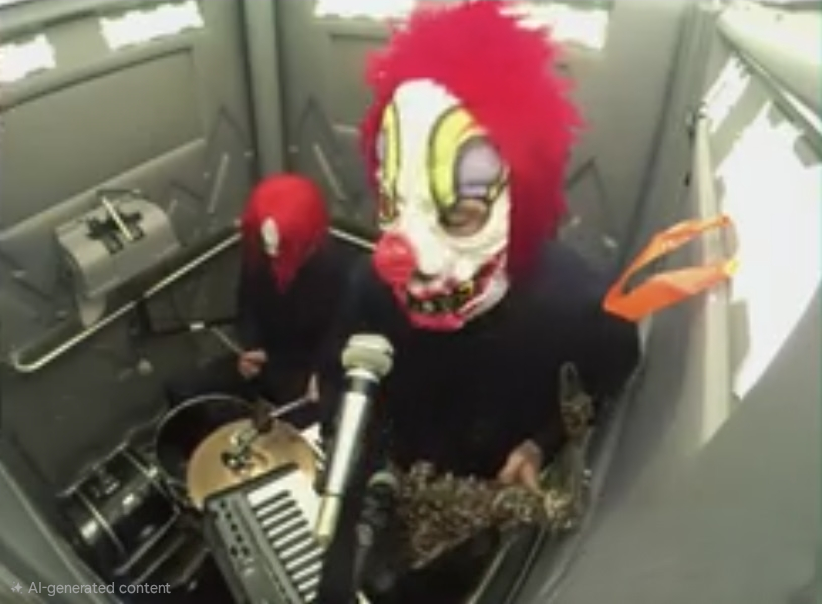 Clown core Blank Meme Template