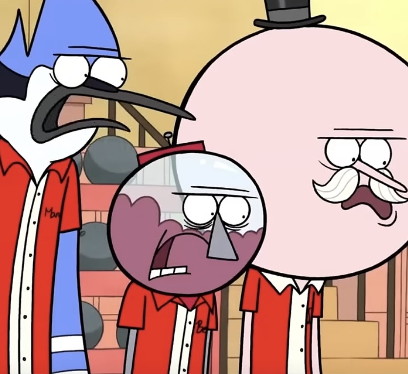 angry regular show cast Blank Meme Template