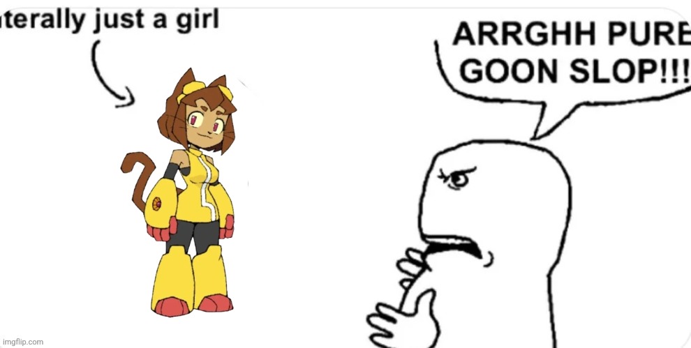 title | image tagged in pure goonslop,gameoverse,kit | made w/ Imgflip meme maker