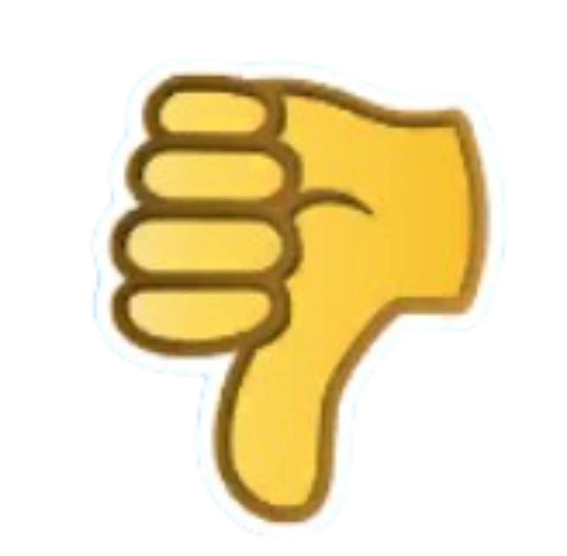 Thumbs down Blank Meme Template
