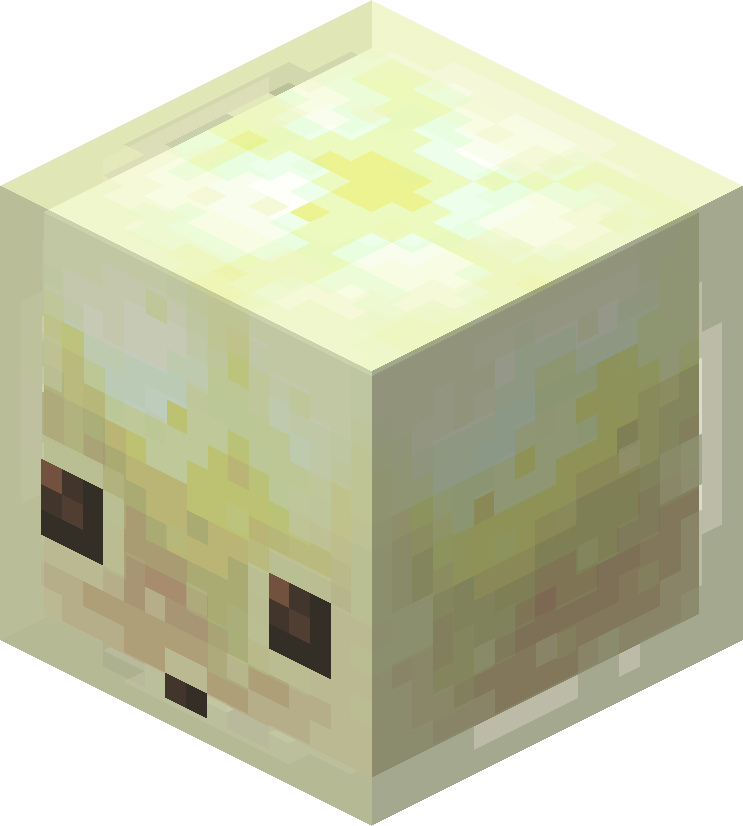 Minecraft sulfur Cube Meme Template