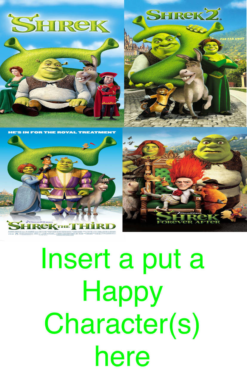 Who Loves/Likes All Shrek Movies Blank Meme Template