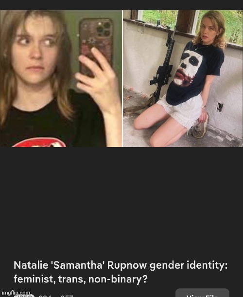 as a leftist I side with the right on this. why are we doing gender debates for a deceased school shooter? | made w/ Imgflip meme maker
