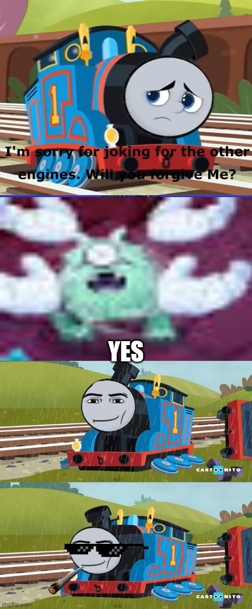 BUGS NOOOOOO | Yes | image tagged in bugs noooooo | made w/ Imgflip meme maker