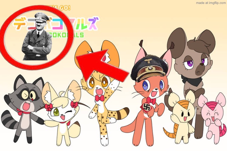 NAZI CARACAL | image tagged in make this peak | made w/ Imgflip meme maker