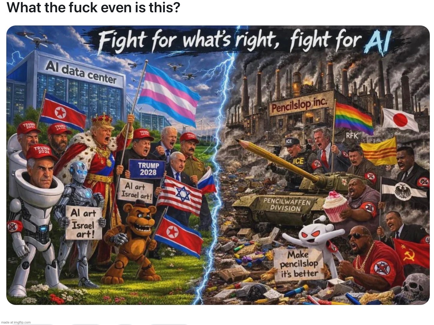 what the hell is this i found in reddit? | made w/ Imgflip meme maker