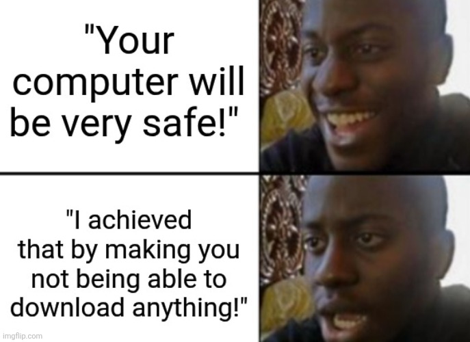 Something my dad actually said,no i cant use my computer | made w/ Imgflip meme maker