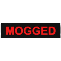 mogged Meme Template