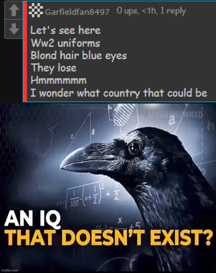 he's talking abt Girls' Last Tour btw | image tagged in an iq that doesn't exist | made w/ Imgflip meme maker