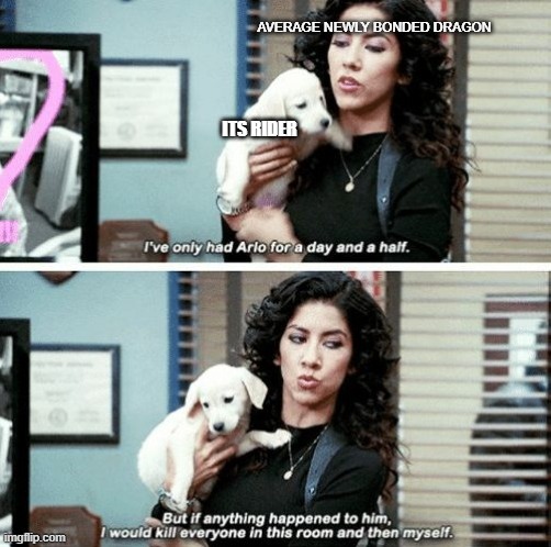 riders are pets lol | image tagged in fantasy | made w/ Imgflip meme maker