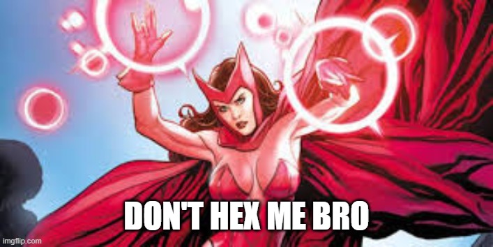 Don't Hex Me Bro! | don't hex me bro | image tagged in don't hex me bro | made w/ Imgflip meme maker