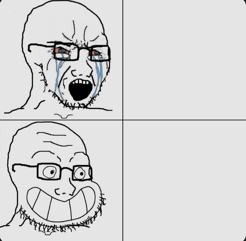 soyjack happi Blank Meme Template