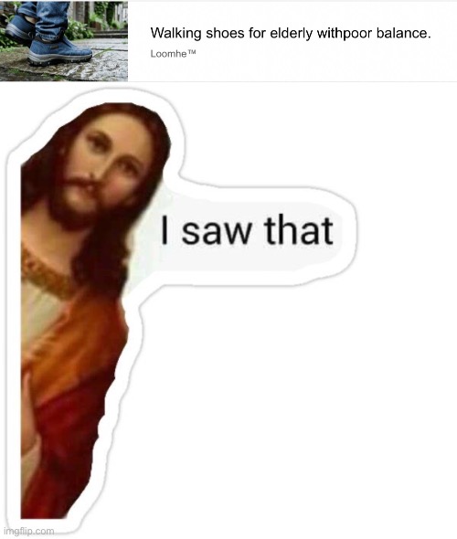 No space!? | image tagged in jesus i saw that meme,ad,grammar,space,you think this is funny | made w/ Imgflip meme maker