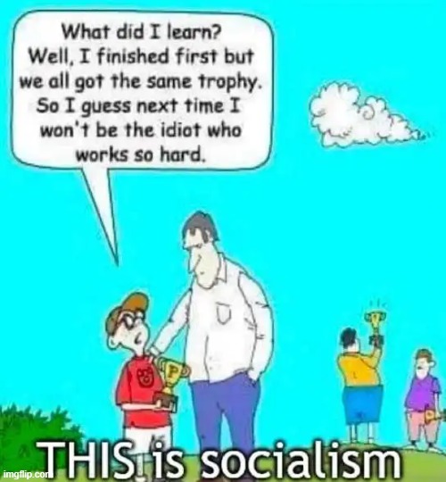 There is no standard of excellence in socialism... | image tagged in mediocre,mediocracy,socialism,democratic socialism,failure,sad but true | made w/ Imgflip meme maker