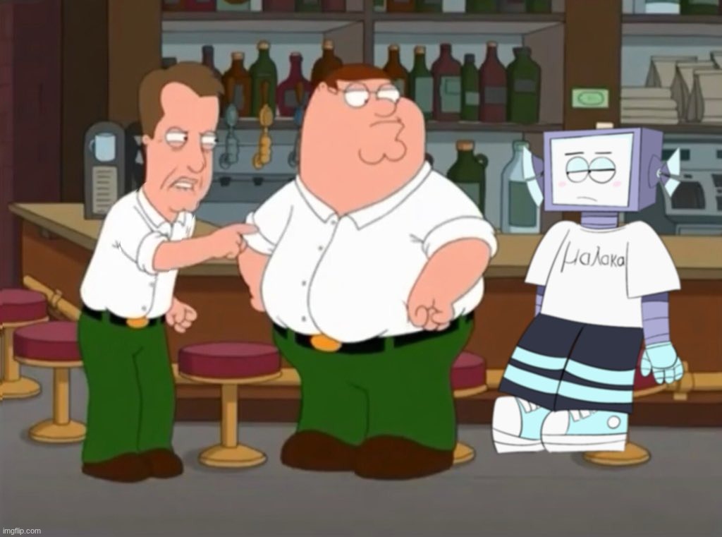 ok so I lied I time traveled and went back to the family guy era | image tagged in icy in family guy | made w/ Imgflip meme maker