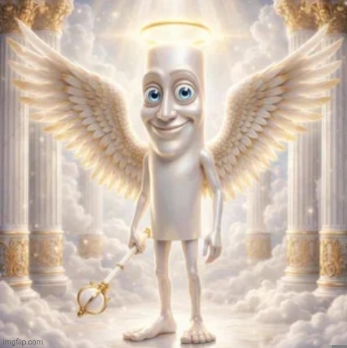 He's with Tung now /ref | image tagged in heavenly tung | made w/ Imgflip meme maker
