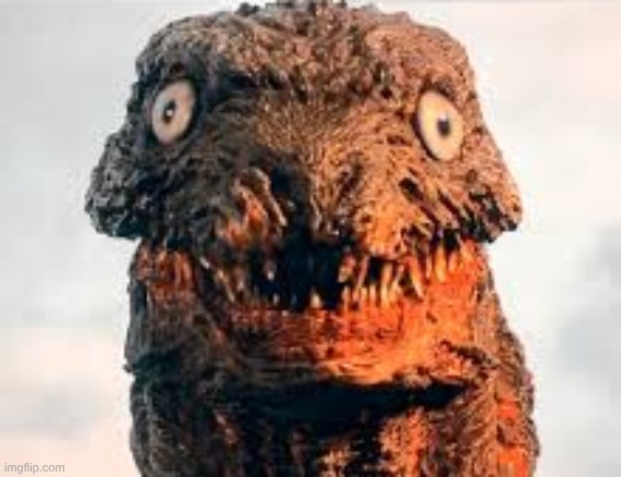 shin Godzilla stare | image tagged in shin godzilla stare | made w/ Imgflip meme maker