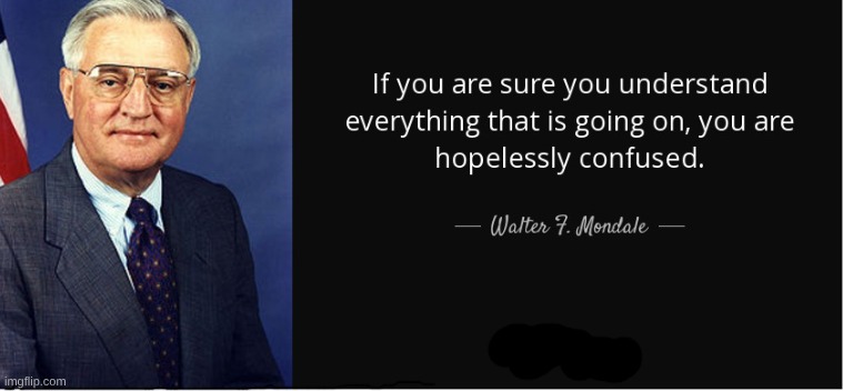 Mondale Quote | image tagged in mondale quote | made w/ Imgflip meme maker