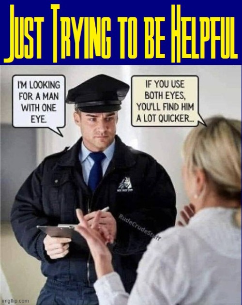 On the Case with a One-Eyed Cop | image tagged in vince vance,one eyed,cop,police,memes,blond | made w/ Imgflip meme maker