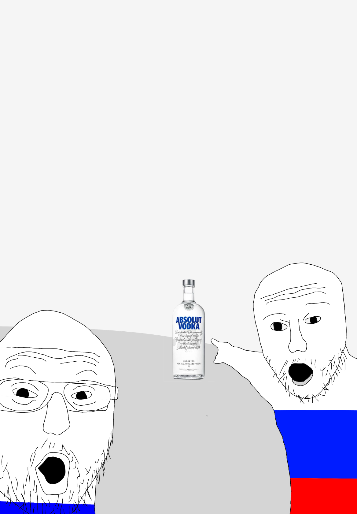 High Quality Vodka Blank Meme Template
