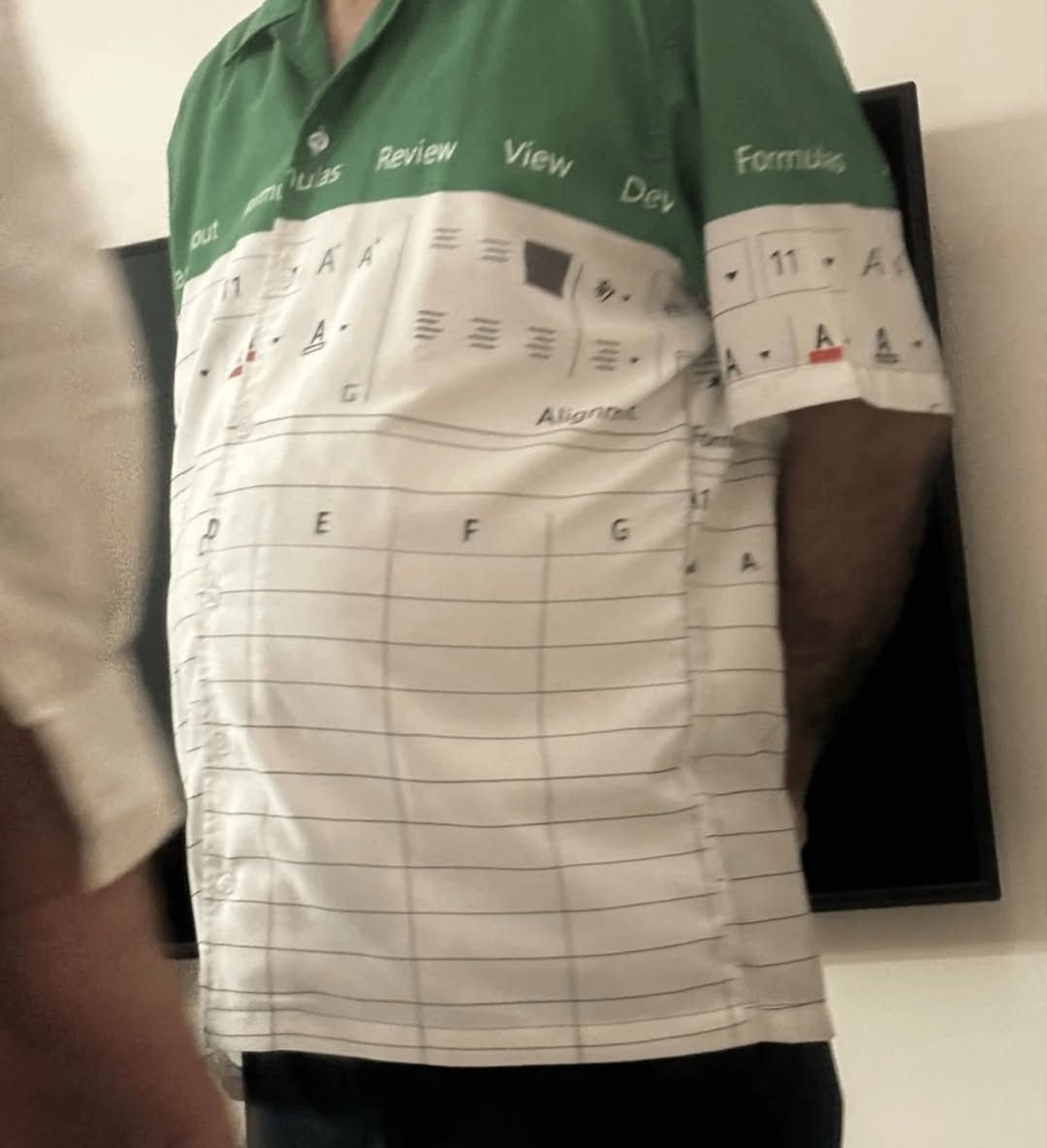Excel tShirt Blank Meme Template
