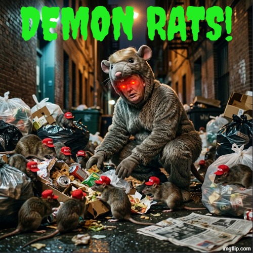 demon rats! | made w/ Imgflip meme maker