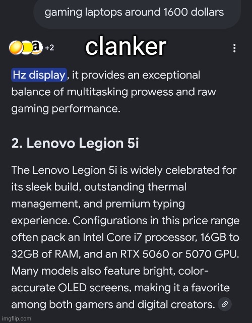 ai will never take over the world | clanker | made w/ Imgflip meme maker