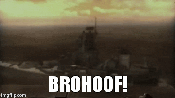 Brohoof! | image tagged in gifs,mgs4 | made w/ Imgflip video-to-gif maker