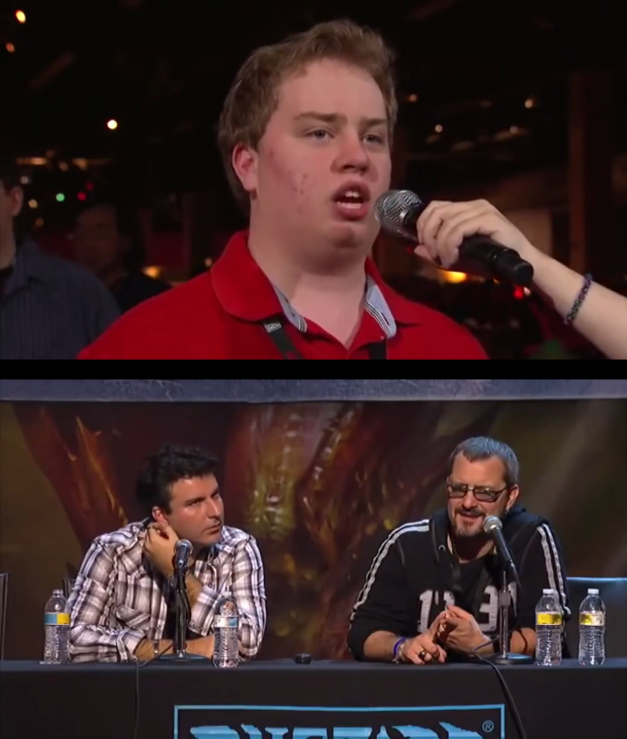 Red Shirt guy Blank Meme Template