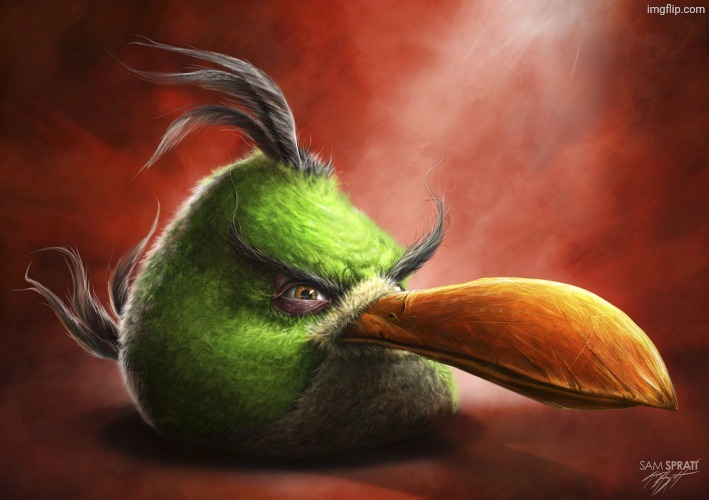 Realistic Angry Bird | image tagged in realistic angry bird | made w/ Imgflip meme maker