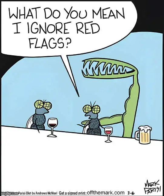 Red flags | image tagged in repost,red flags | made w/ Imgflip meme maker