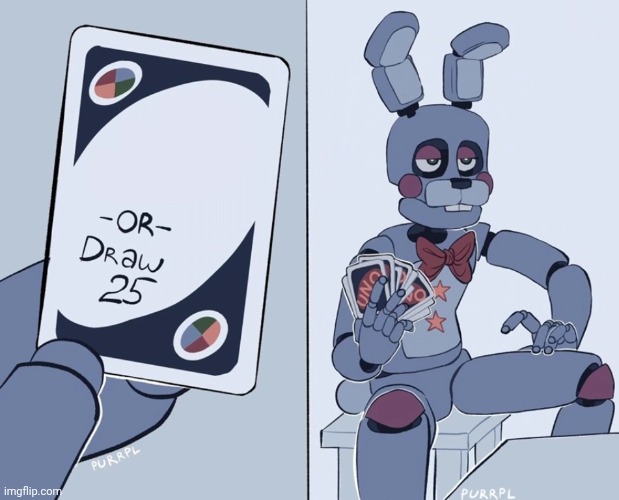 Rockstar Bonnie Reversed Draw 25 | image tagged in rockstar bonnie reversed draw 25 | made w/ Imgflip meme maker