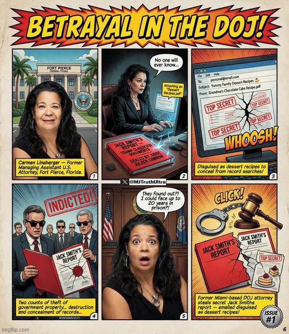 Betrayal in the DOJ | image tagged in political,reposts,betrayal in the doj | made w/ Imgflip meme maker