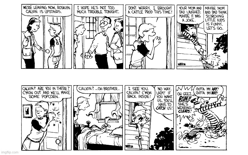 image tagged in calvin and hobbes,comics | made w/ Imgflip meme maker