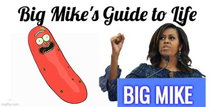 Big Mike's guide to life | image tagged in big mike's guide to life | made w/ Imgflip meme maker