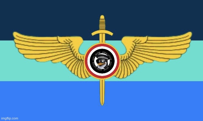 AAA Air Force flag | image tagged in aaa air force flag | made w/ Imgflip meme maker